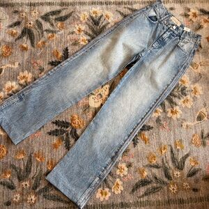 OPEN Brazilian Brazil Classic Denim Straight Leg Jeans US 2